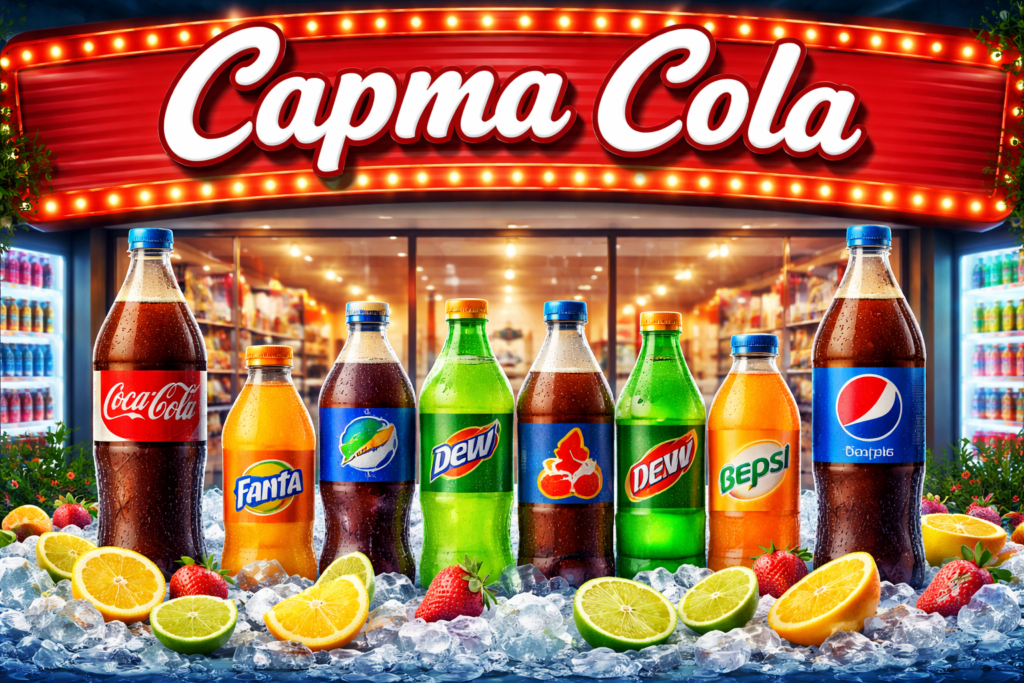 Campa Cola Ki Wapsi: Kya Yeh Dobara India Ki Pasand Ban Sakti Hai? vibrant display of cold beverages